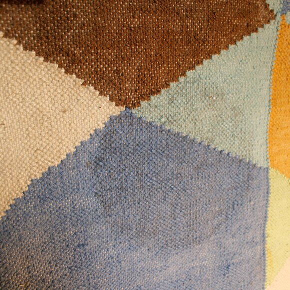 Company C ColorSpree 2’x3’ Rug, Doormat size, Multi-color triangles - Picture 12 of 13